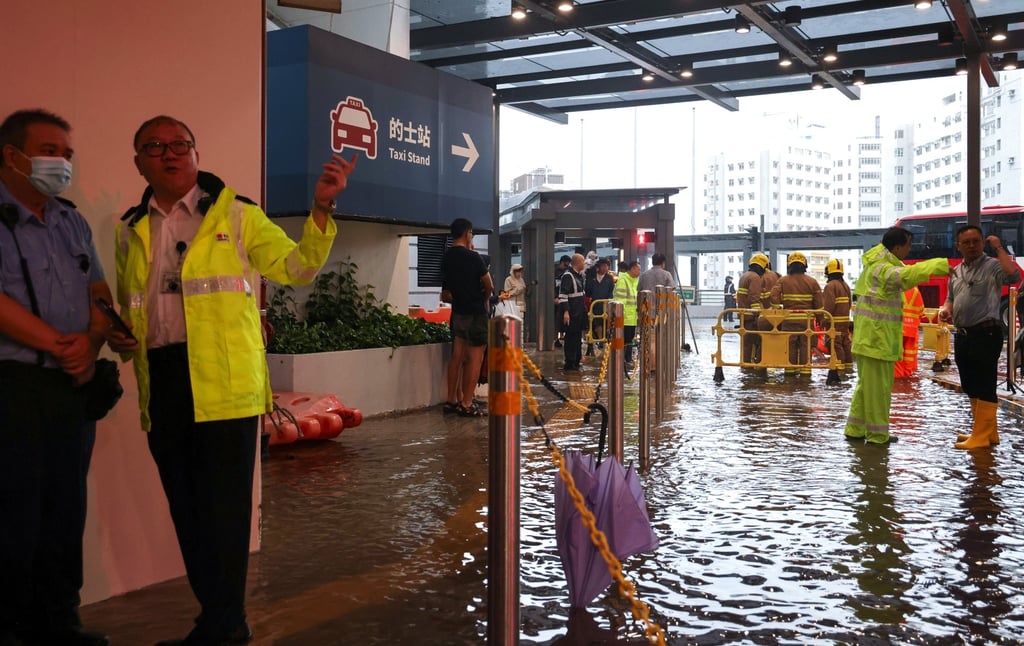 Second black rainstorm warning in 6 hours to stay in force in Hong Kong  until 5pm | South China Morning Post
