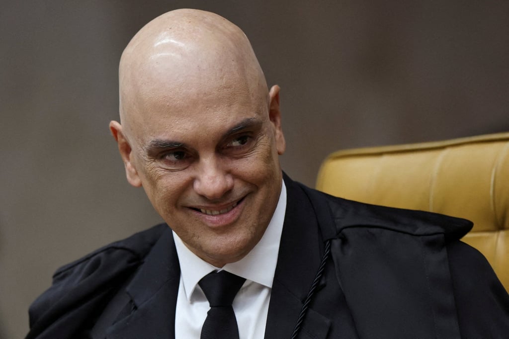Brazil’s Supreme Court Judge Alexandre de Moraes. Photo: Reuters Brazil’s Supreme Court Judge Alexandre de Moraes. Photo: Reuters