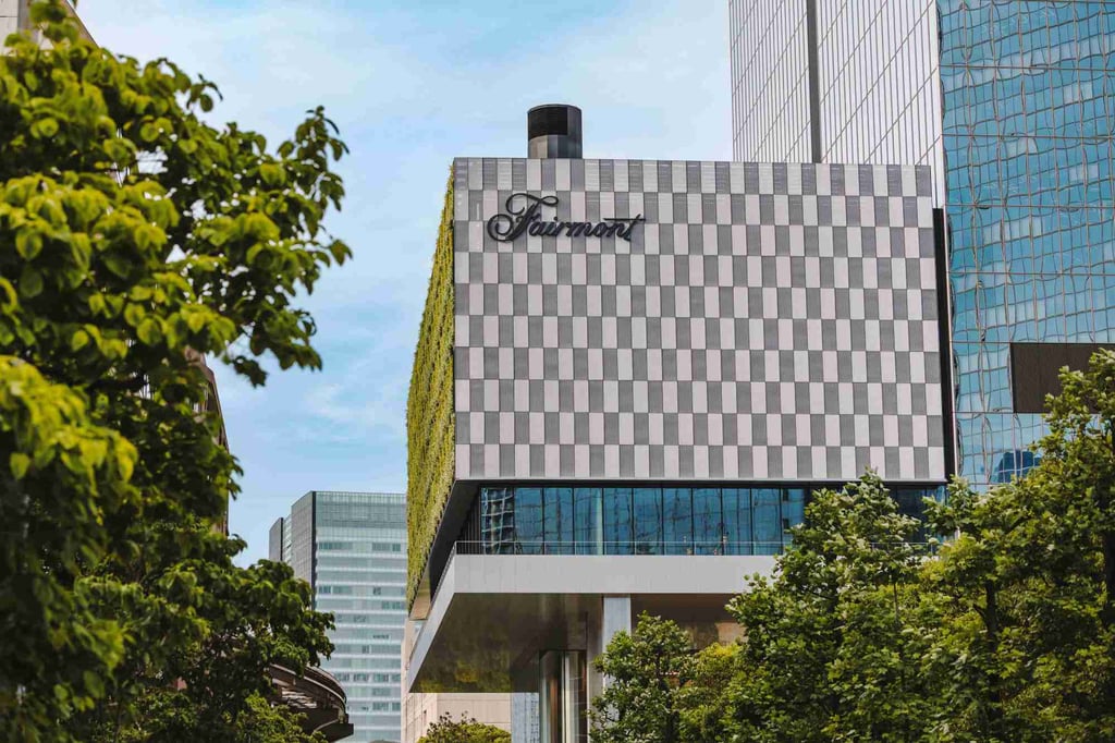 The hotel is located in the recently revitalised Shibaura neighbourhood. Photo: Handout