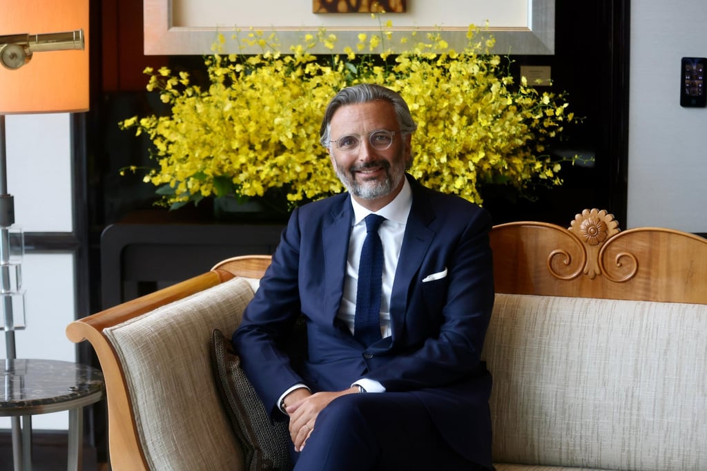 Benjamin Vuchot, the executive director and CEO of Hong Kong and Shanghai Hotels. Photo: Jonathan Wong Benjamin Vuchot, the executive director and CEO of Hong Kong and Shanghai Hotels. Photo: Jonathan Wong