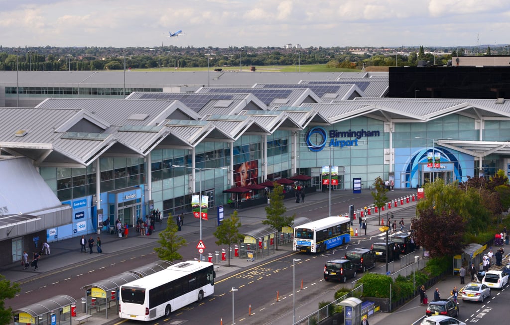 Birmingham Airport is Britain’s seventh-busiest airport. Photo: Handout Birmingham Airport is Britain’s seventh-busiest airport. Photo: Handout