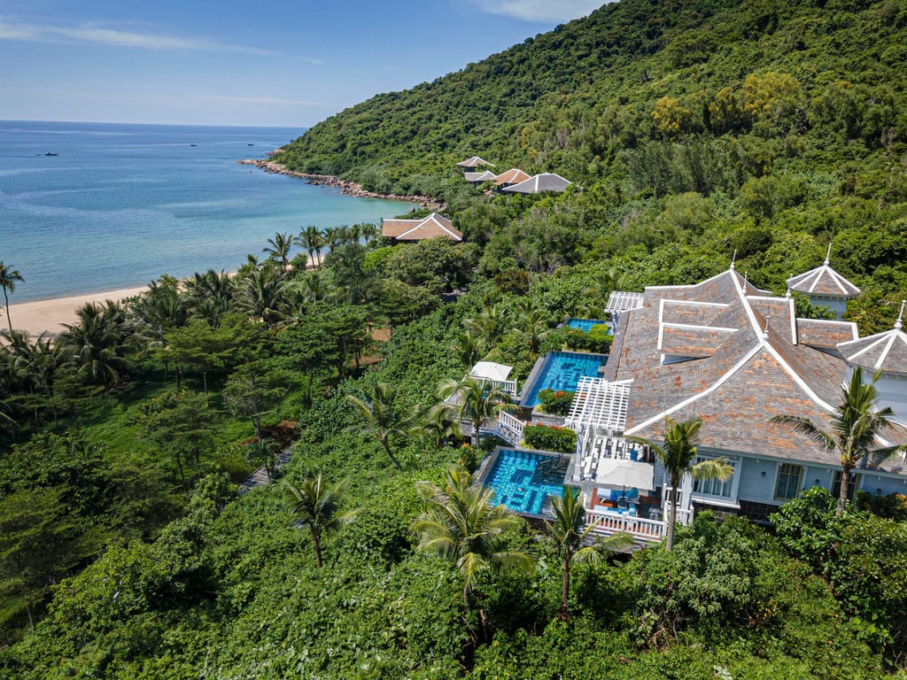 Villas at the InterContinental Danang Sun Peninsula Resort offer privacy and seclusion. Photo: Handout
