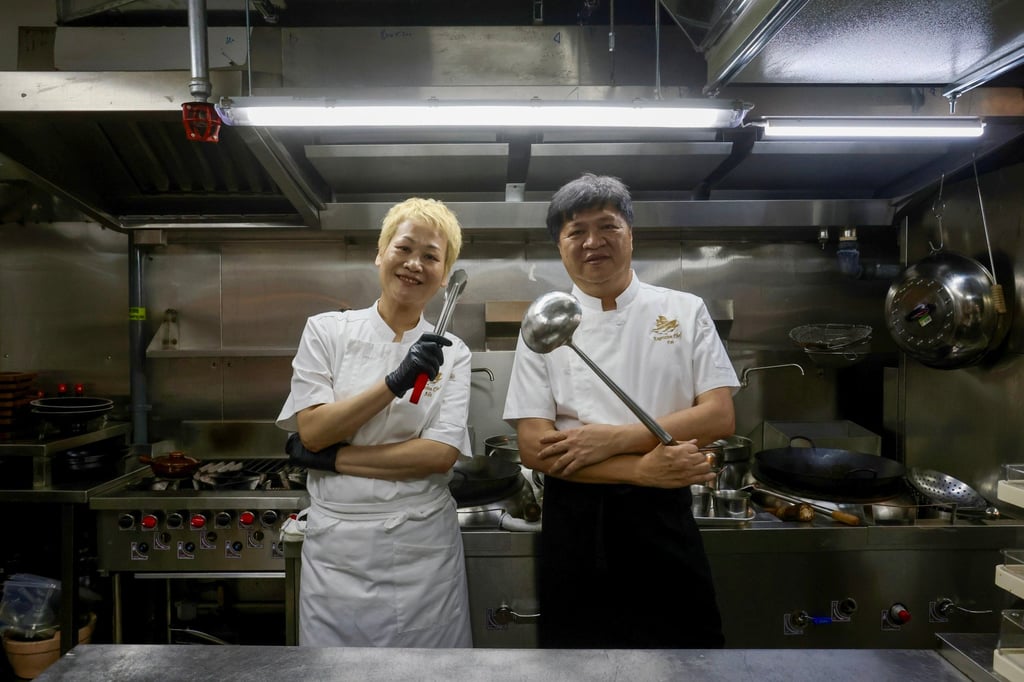 Ada Kwok (left) and Po Yau-fai at Kam Tung in Shau Kei Wan, Hong Kong. Photo: Jonathan Wong