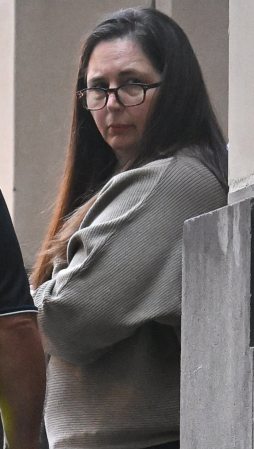 Erin Patterson outside the court in Melbourne, Australia, on April 15. Photo: EPA