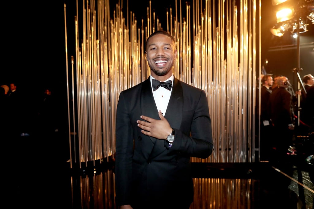 Actor Michael B. Jordan backstage at the 88th Annual Academy Awards at the Dolby Theatre in February 2016, in Hollywood, California. Photo: Getty Images