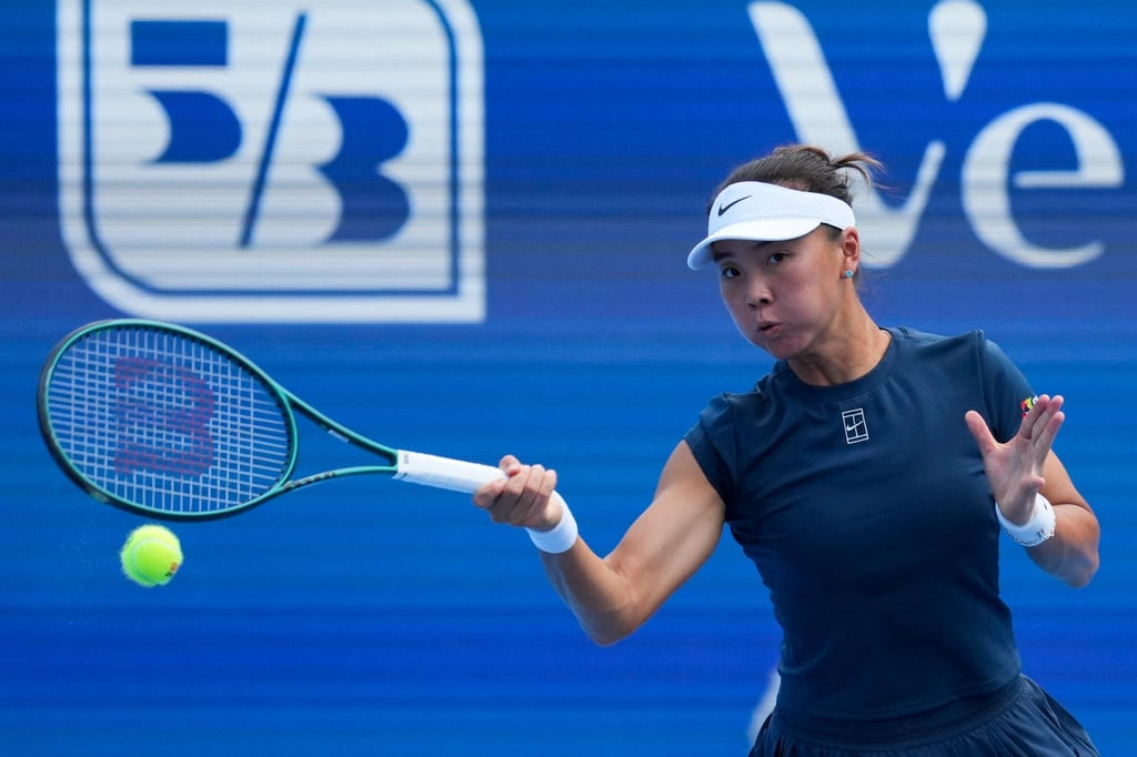 Yuan Yue lost her qualifier to Clervie Ngounoue but was brought back in as a lucky loser. Photo: Reuters Yuan Yue lost her qualifier to Clervie Ngounoue but was brought back in as a lucky loser. Photo: Reuters
