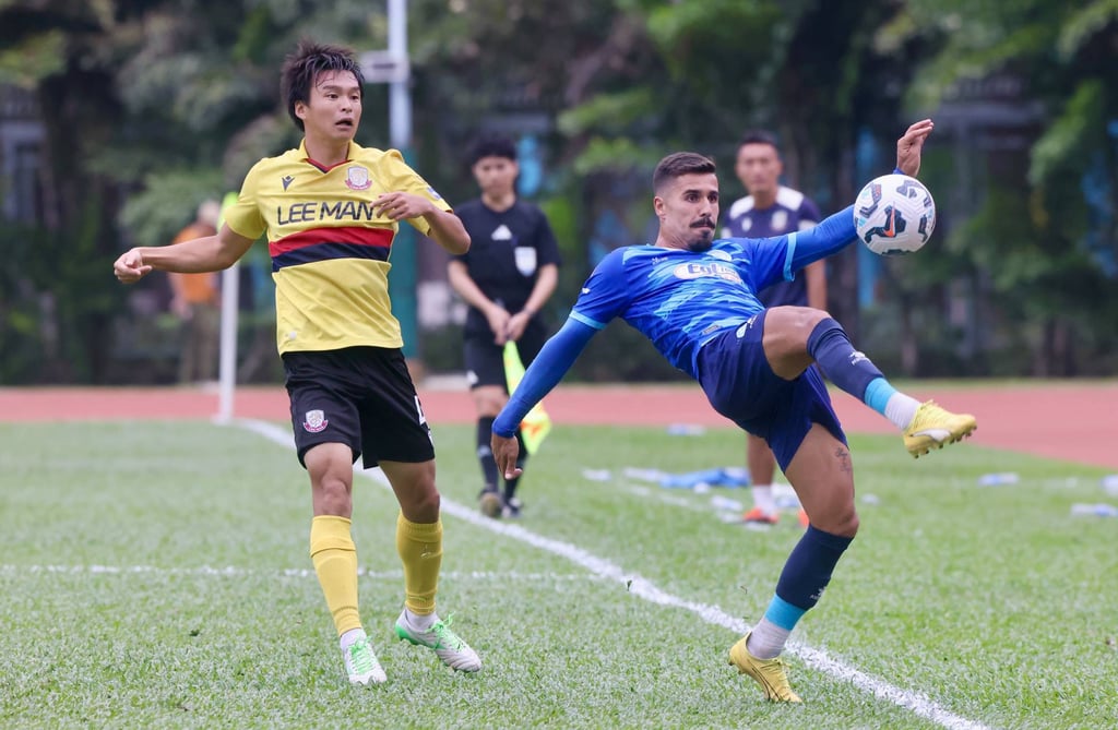Luizinho (right) said his new club could challenge for silverware with their young squad. Photo: Jonathan Wong Luizinho (right) said his new club could challenge for silverware with their young squad. Photo: Jonathan Wong