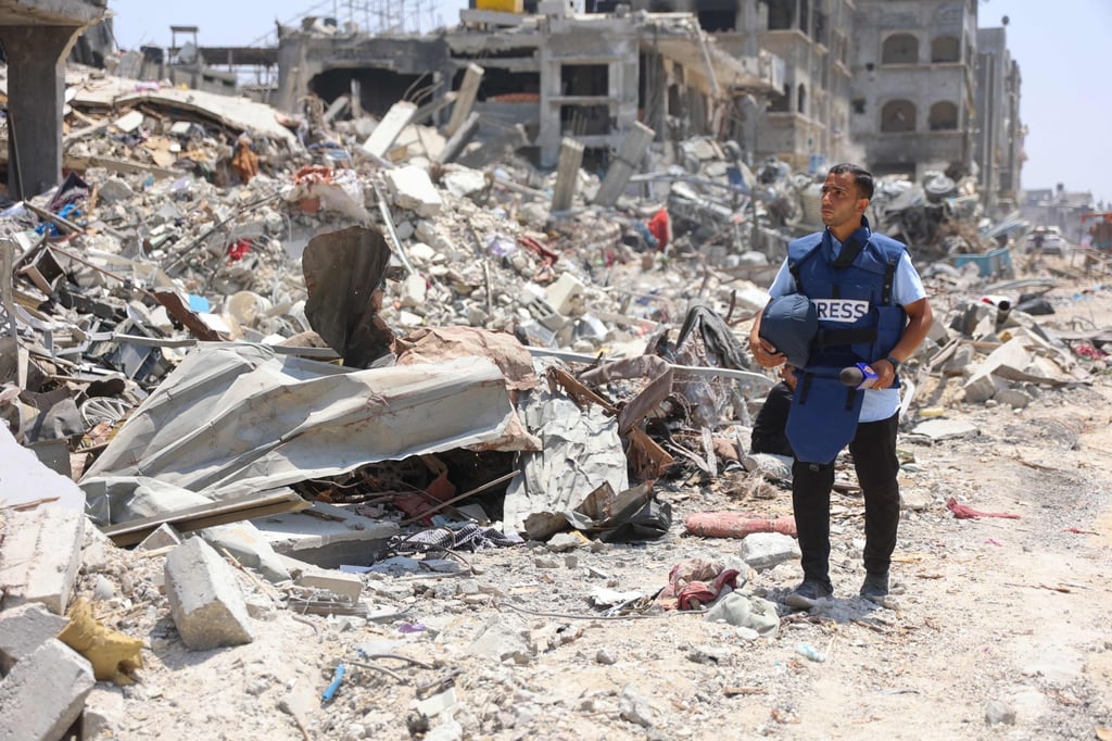 Al Jazeera correspondent Anas Al Sharif. Photo: AFP