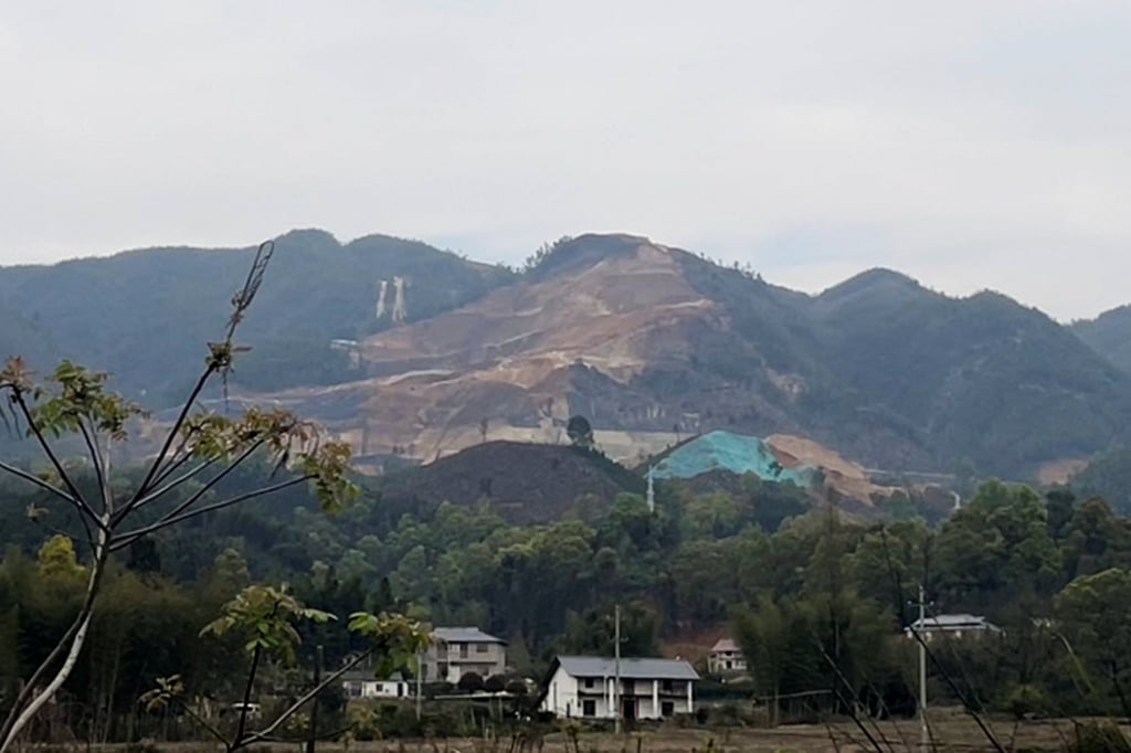 A view of CATL’s lithium mine in Yichun, Jiangxi province. Photo: Reuters