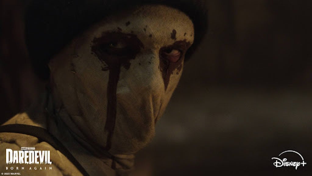 Doohan portrayed Muse, the serial killer in Marvel’s Daredevil: Born Again, earlier this year. Photo: @Daredevil/X Doohan portrayed Muse, the serial killer in Marvel’s Daredevil: Born Again, earlier this year. Photo: @Daredevil/X