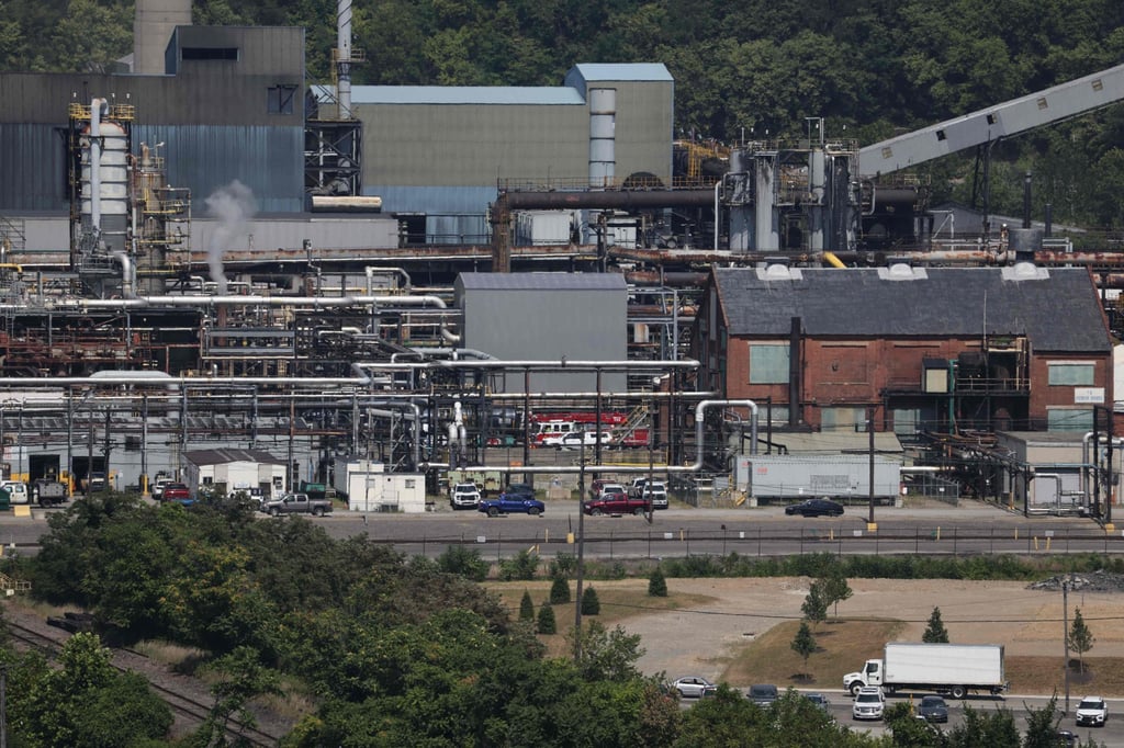 The Clairton Coke Works. Photo: AFP The Clairton Coke Works. Photo: AFP