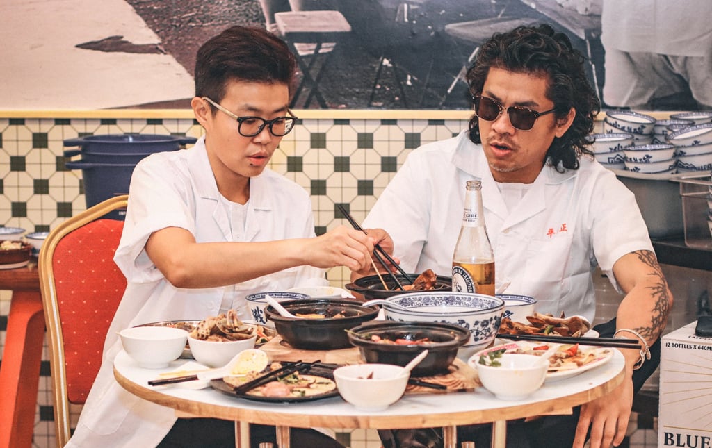 Chef ArChan Chan and Jonathan Leung from Peng Leng Jeng will take over the kitchen at Hong Kong bar Kinsman this weekend. Photo: Handout