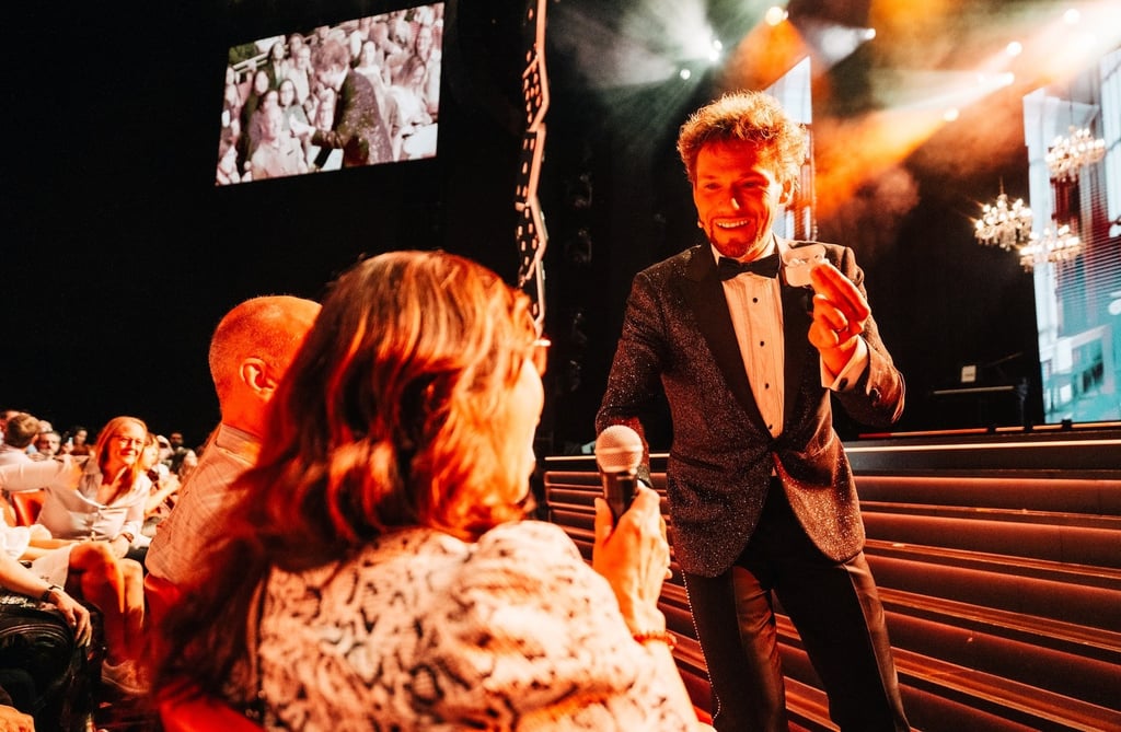 Thommy Ten performs in Las Vegas. Photo: Facebook/The Clairvoyants