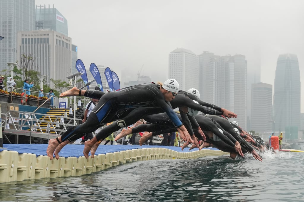April’s Asia Triathlon Sprint Championships used Hong Kong’s National Games course. Photo: Eugene Lee
