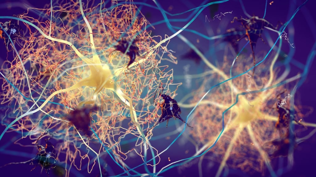 A build-up of amyloid-beta, a toxic protein, is one of the defining features of Alzheimer’s disease. Photo: Shutterstock