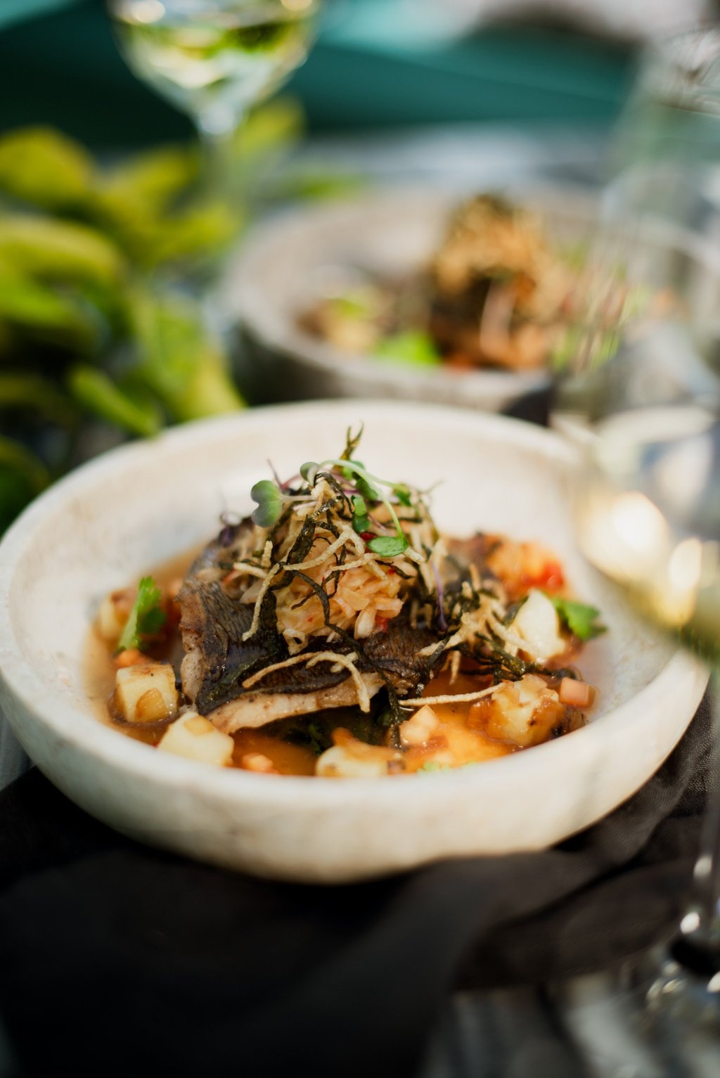 Tryn at Steenberg Wine Farm boasts a creative menu. Photo: Tryn