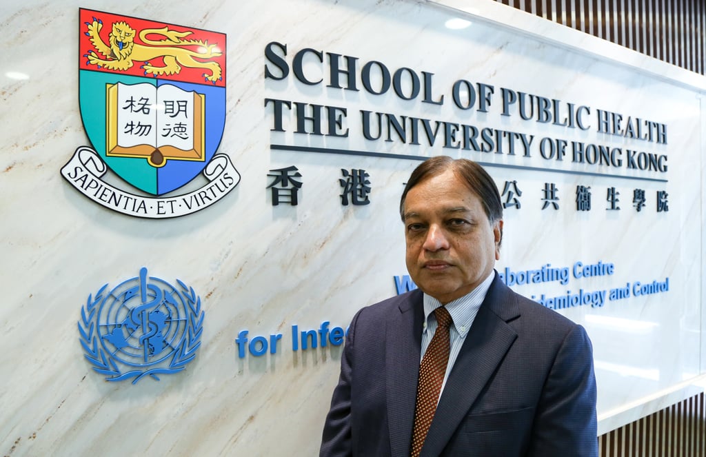 Malik Peiris, emeritus professor at the University of Hong Kong, discovered the coronavirus responsible for the 2003 Sars outbreak. Photo: Handout