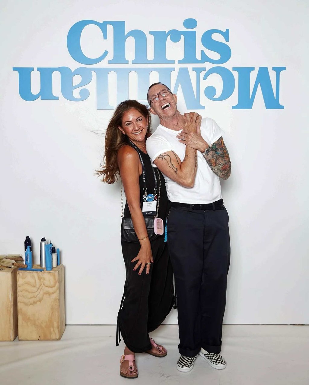 Chris McMillan collaborated with Sephora to launch his haircare line. Photo: @mrchrismcmillan/Instagram