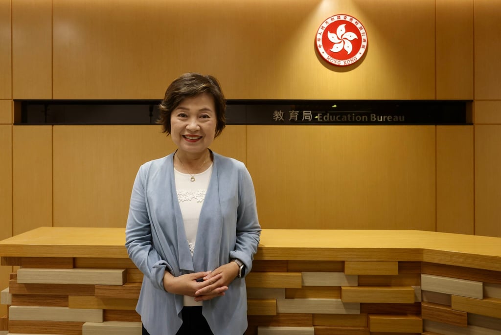 Hong Kong’s Secretary for Education, Christine Choi Yuk-lin. Photo: Jonathan Wong