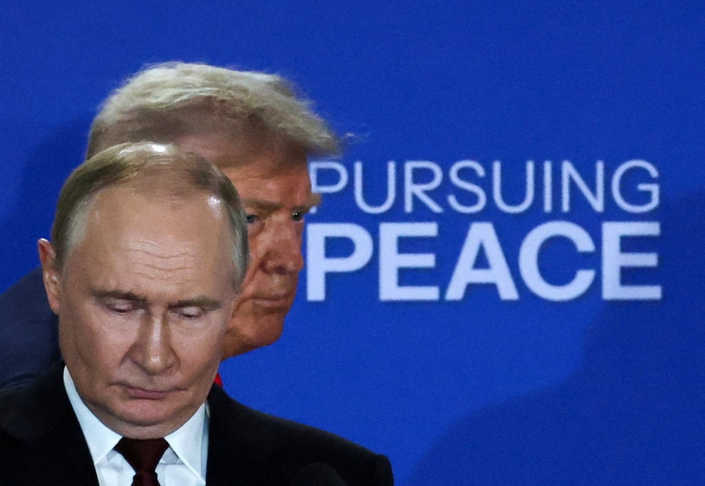US President Donald Trump and Russian President Vladimir Putin hold a press conference following their meeting to negotiate an end to the war in Ukraine. Photo: Reuters US President Donald Trump and Russian President Vladimir Putin hold a press conference following their meeting to negotiate an end to the war in Ukraine. Photo: Reuters