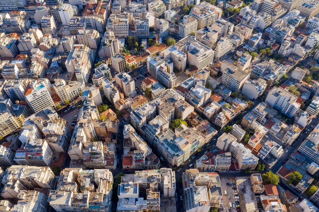 Residential buildings in Athens, Greece. Photo: Getty Images Residential buildings in Athens, Greece. Photo: Getty Images