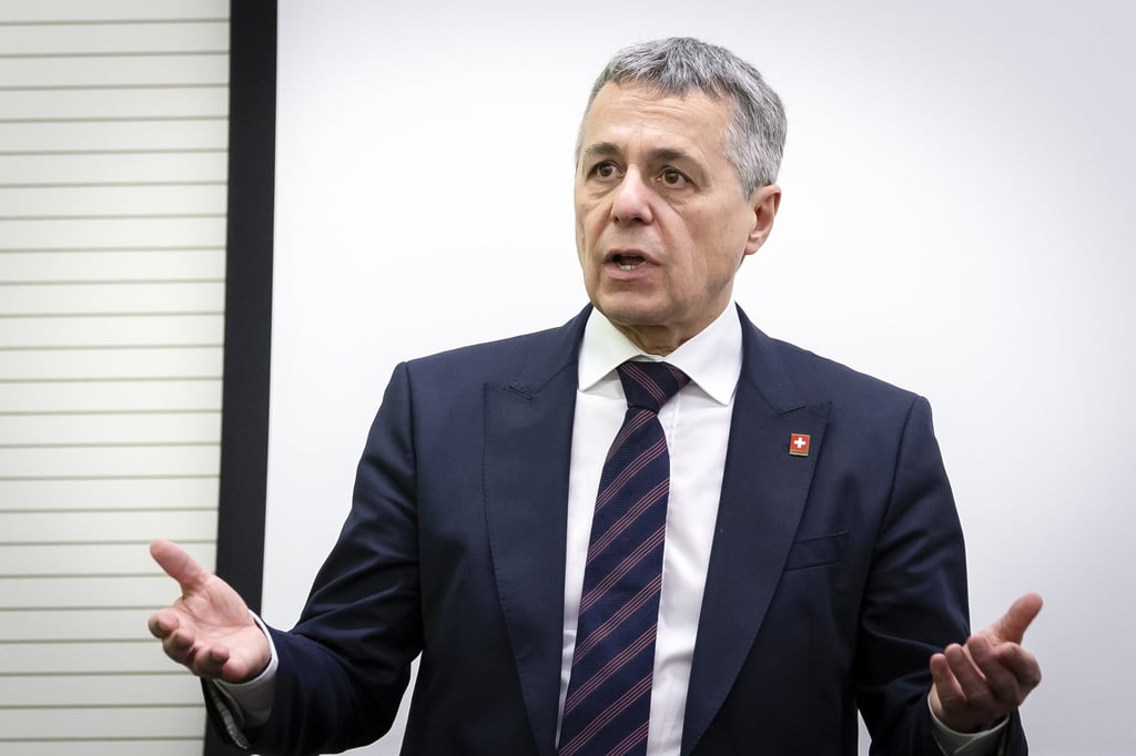 Swiss Foreign Minister Ignazio Cassis said that under certain circumstances, Russian President Vladimir Putin would be allowed to set foot in Switzerland. Photo: EPA-EFE