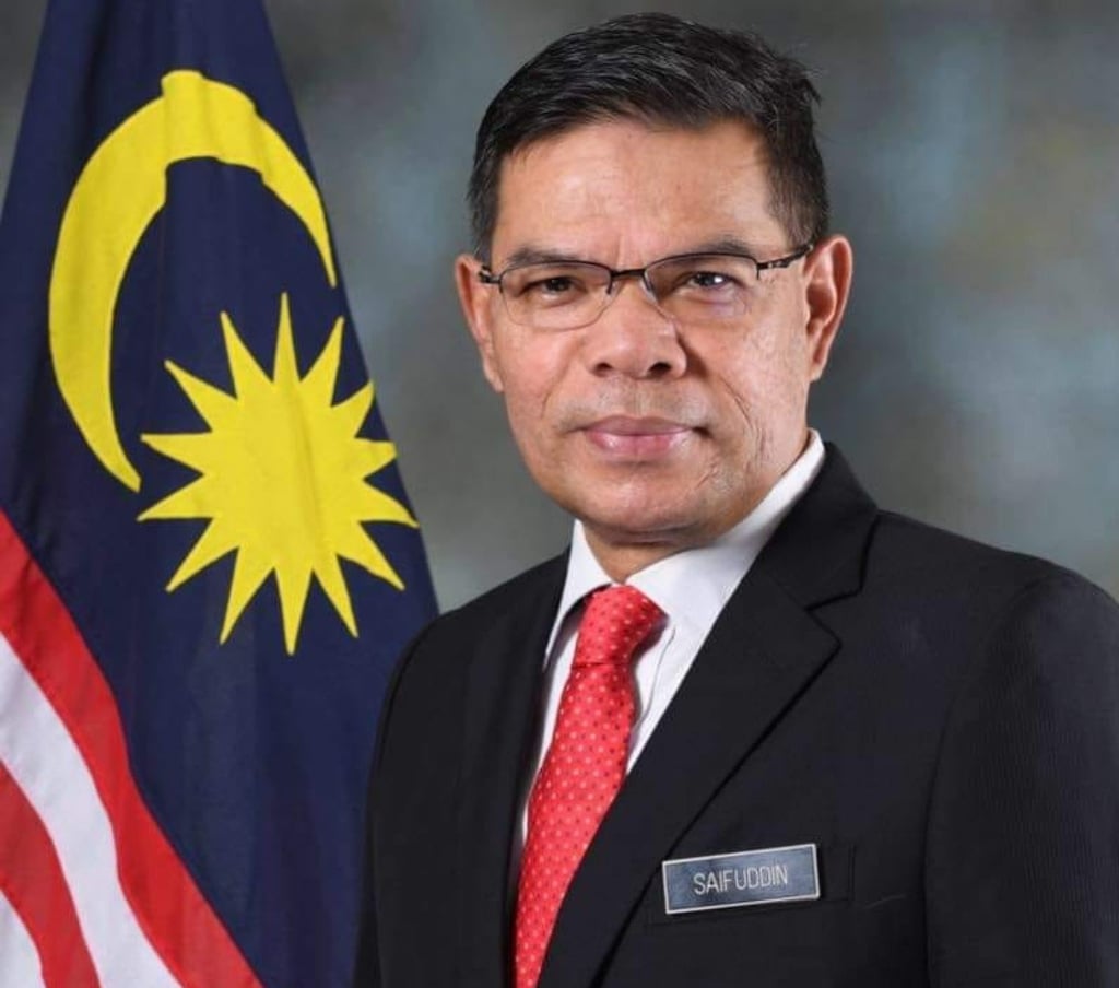 Malaysian Home Minister Saifuddin Nasution. Facebook/Saifuddin Nasution Ismail