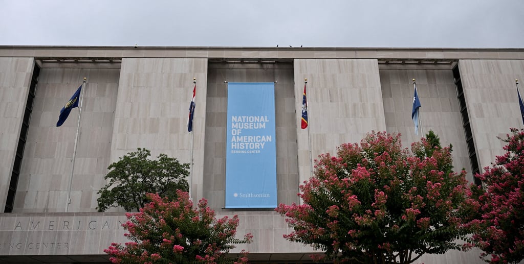 The exterior of the Smithsonian’s National Museum of American History in Washington. Photo: Reuters