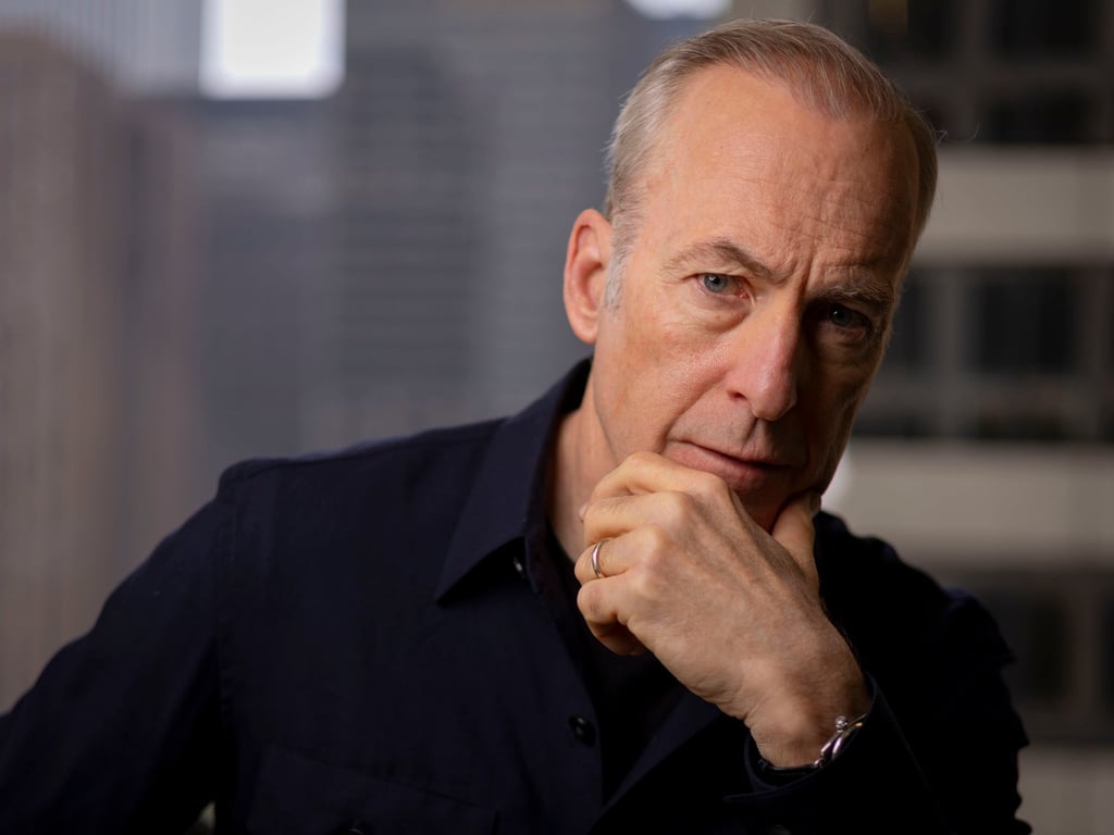 Bob Odenkirk says he thinks he works well on screen “as a regular guy who has a certain amount of pressure”. Photo: TNS Bob Odenkirk says he thinks he works well on screen “as a regular guy who has a certain amount of pressure”. Photo: TNS