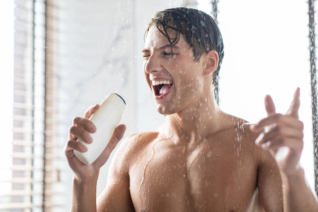 Singing in the shower is liberating and boosts self-confidence, experts say. Photo: Shutterstock