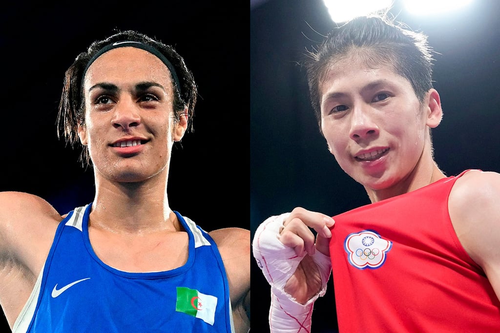 A combination of pictures showing Algeria’s Imane Khelif (left) and Chinese Taipei’s Lin Yu-ting. Photo: AFP, AP