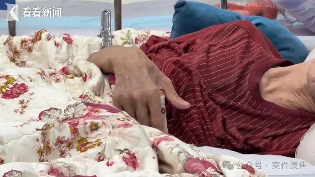 Though Wang, above, was once healthy, he suffered a stroke on his wedding day, and his condition continued to decline, resulting in multiple strokes over the years. Photo: Handout