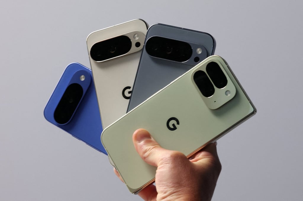 Google’s Pixel 10 line-up. Photo: Reuters