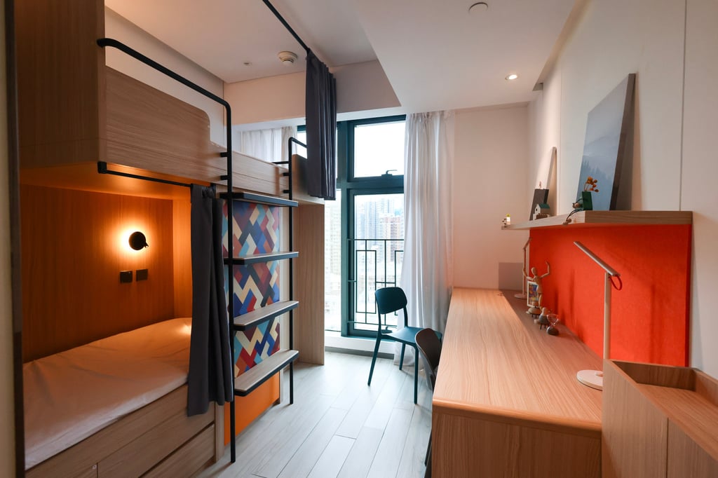 Y83 in Hung Hom was converted from a hotel into student accommodation in 2022. The government recently introduced a pilot scheme relaxing rules for such conversions, which could result in new opportunities for real estate investors. Photo: Dickson Lee Y83 in Hung Hom was converted from a hotel into student accommodation in 2022. The government recently introduced a pilot scheme relaxing rules for such conversions, which could result in new opportunities for real estate investors. Photo: Dickson Lee