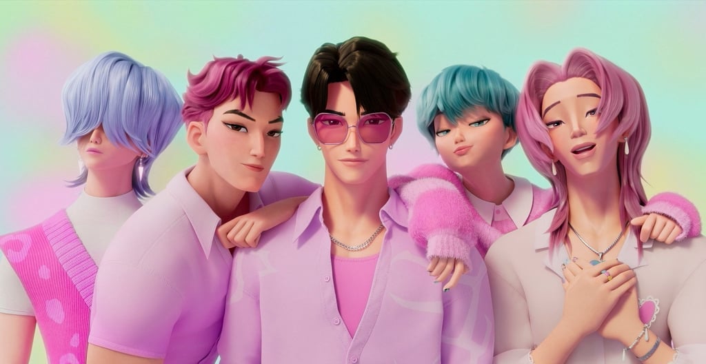 Saja Boys from the summer blockbuster “KPop Demon Hunters”. Photo: Netflix Saja Boys from the summer blockbuster “KPop Demon Hunters”. Photo: Netflix