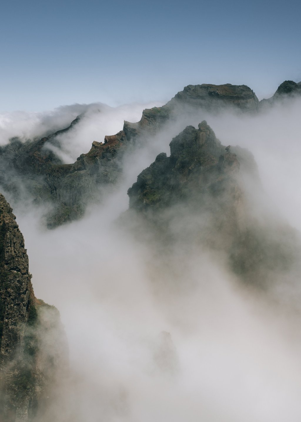 Pico do Arieiro, in Madeira, Portugal, offers stunning views of the volcanic landscape. Photo: Getty Images Pico do Arieiro, in Madeira, Portugal, offers stunning views of the volcanic landscape. Photo: Getty Images