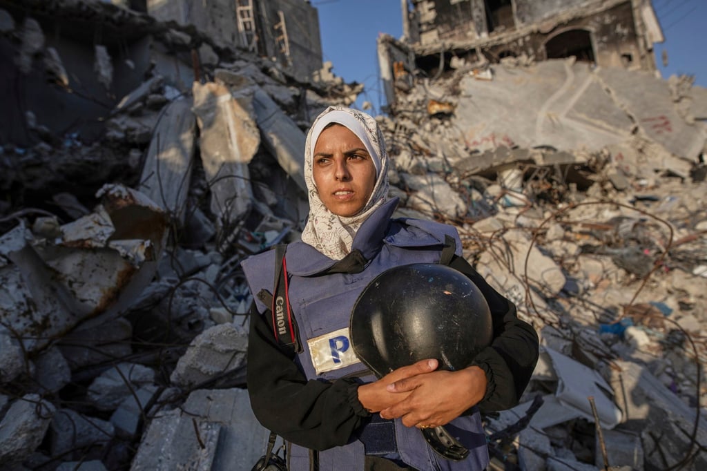 Freelance journalist Mariam Dagga, 33, was among several journalists, killed on Monday in an Israeli strike on Nasser Hospital in Khan Younis. Photo: AP Freelance journalist Mariam Dagga, 33, was among several journalists, killed on Monday in an Israeli strike on Nasser Hospital in Khan Younis. Photo: AP