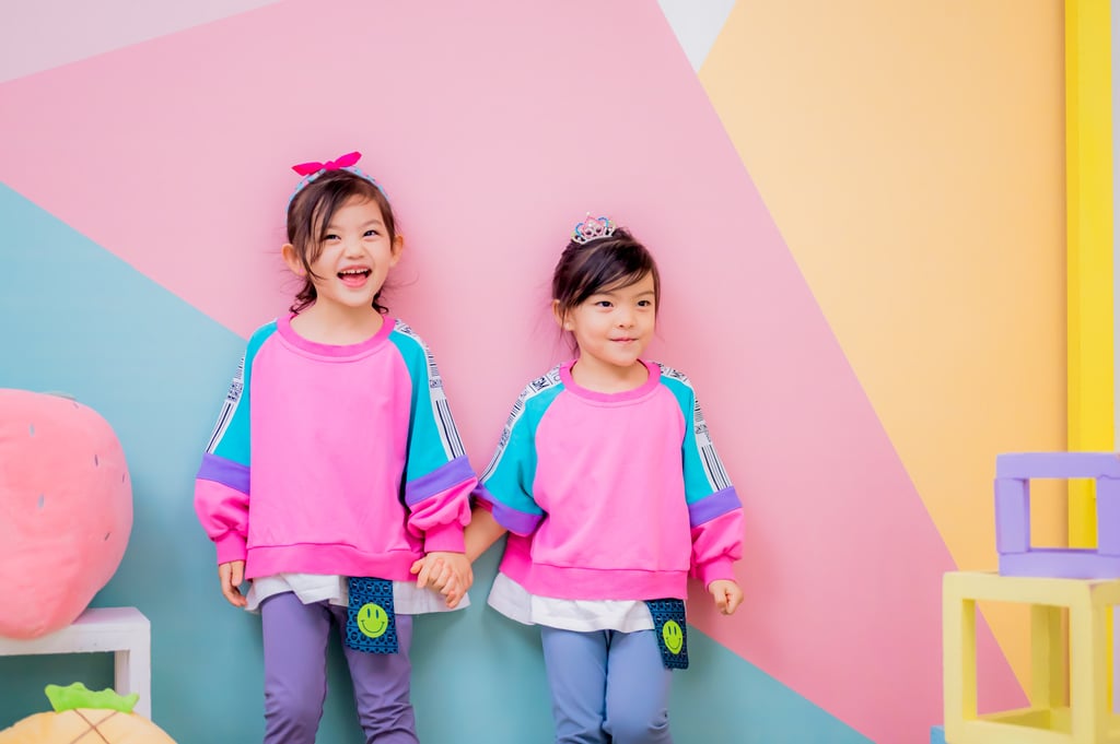 Annie (left) and Georgie, the elder of Alyson Hau’s three daughters. Photo: courtesy Alyson Hau