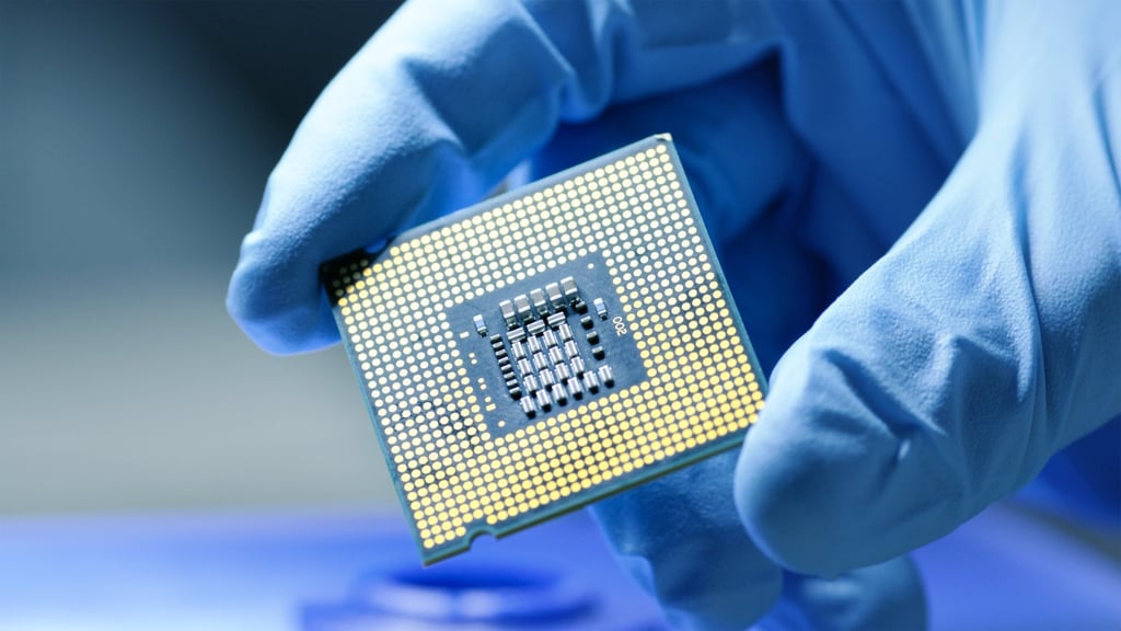 A microchip. Photo: Shutterstock A microchip. Photo: Shutterstock
