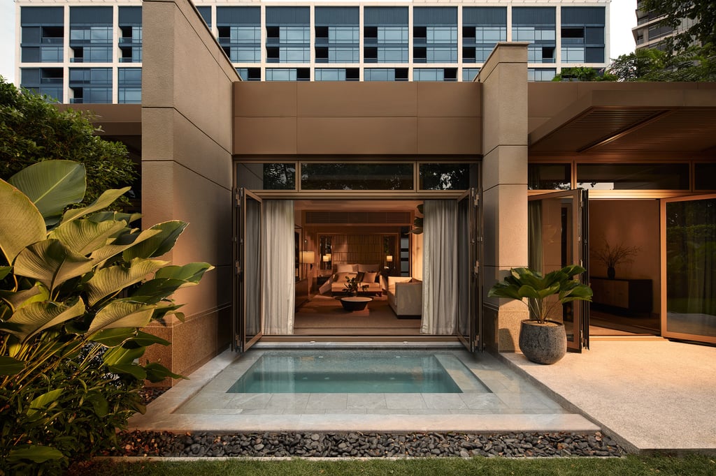 Capella Bangkok’s villas offer the luxury of privacy in the bustling Thai city. Photo: Handout