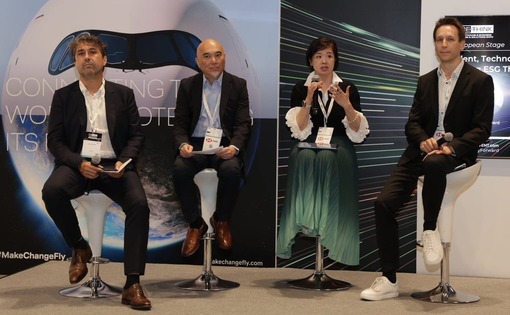 Mary Leung (second right), senior adviser, research and advocacy for Asia-Pacific at CFA Institute.