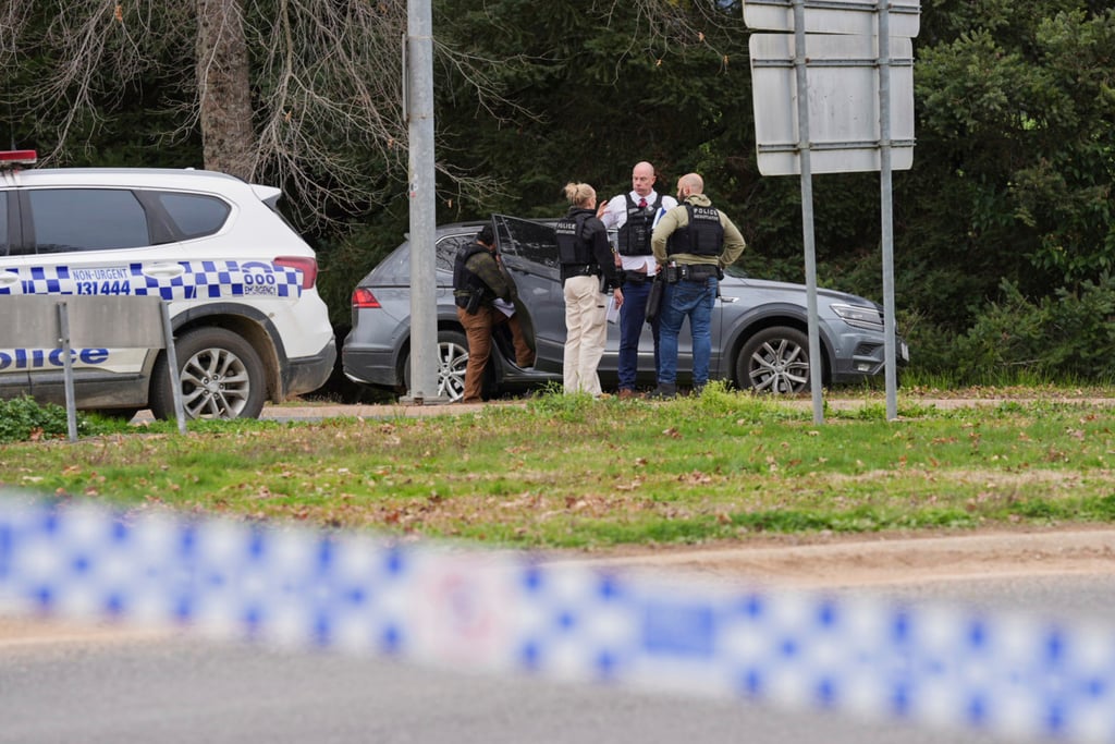 Police believe a “sovereign citizen” shot dead two officers in a rural Australian town during a warrant ambush. Photo: AP