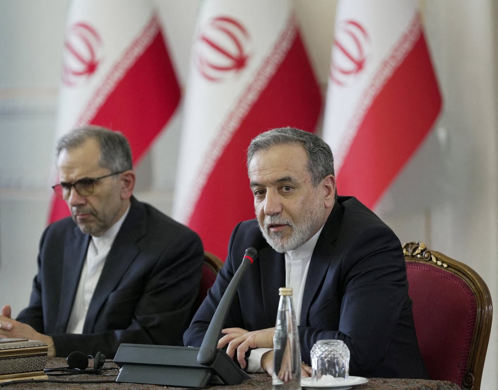 Iranian Foreign Minister Abbas Araqchi speaks during a meeting with foreign ambassadors in Tehran, Iran in July. Photo: WANA/Reuters Iranian Foreign Minister Abbas Araqchi speaks during a meeting with foreign ambassadors in Tehran, Iran in July. Photo: WANA/Reuters