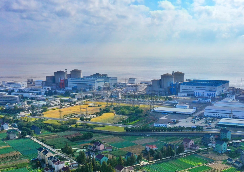 The nuclear power plant in Qinshan, Zhejiang province, in 2023. Photo: China National Nuclear Corporation The nuclear power plant in Qinshan, Zhejiang province, in 2023. Photo: China National Nuclear Corporation