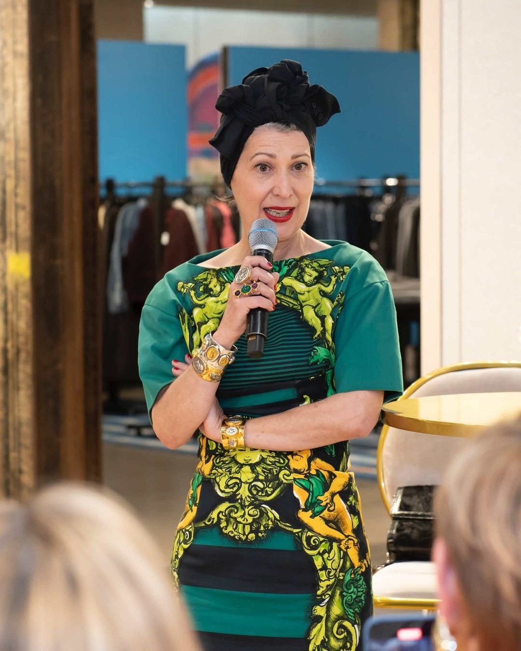 Marylin Fitoussi isn’t afraid to experiment with bold, fun colours. Photo: @marylin.fitoussi/Instagram