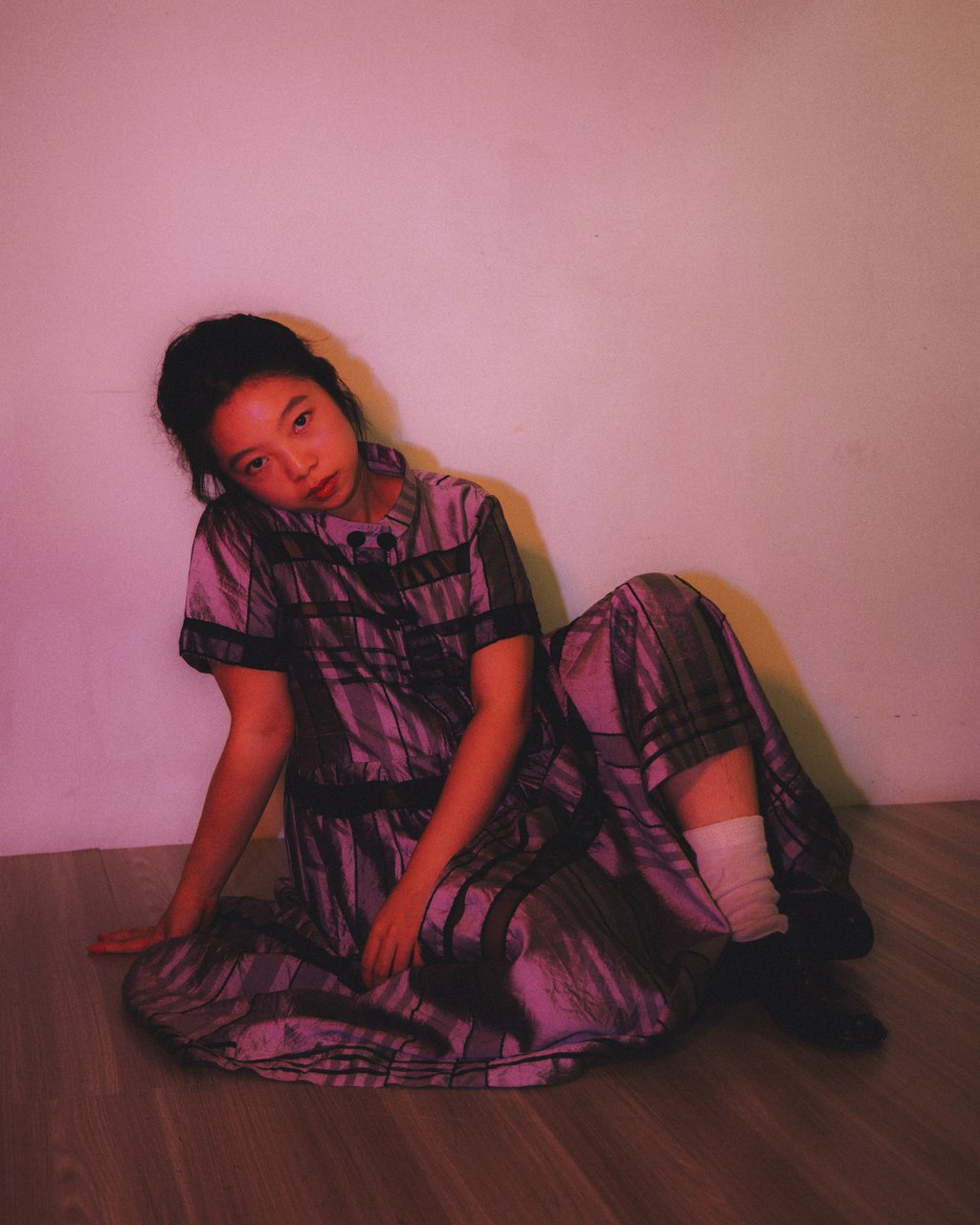 Le style de Lean Louis suggère ses tendances artistiques. Photo: Jocelyn Tam