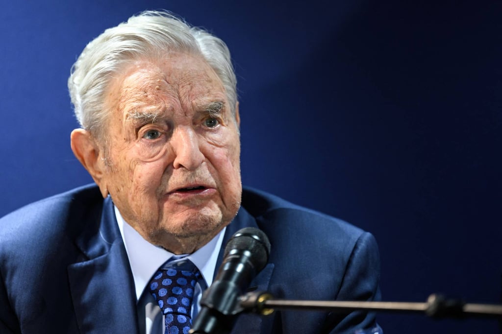 George Soros in 2022. File photo: AFP George Soros in 2022. File photo: AFP