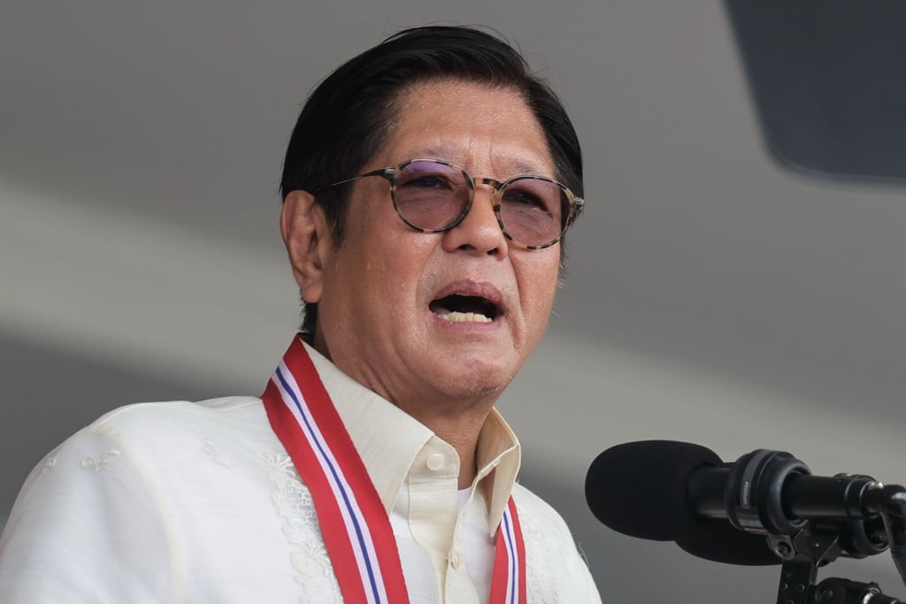 Philippine President Ferdinand Marcos Jnr has warned of “economic sabotage” charges against “big” offenders involved in failed flood control projects. Photo: EPA Philippine President Ferdinand Marcos Jnr has warned of “economic sabotage” charges against “big” offenders involved in failed flood control projects. Photo: EPA