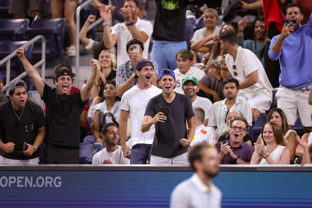 Fans cheer during the 2025 US Open on August 24. Photo: Getty Images