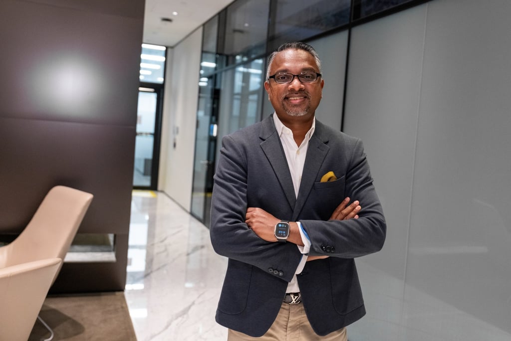 Sudesh Thevasenabathy, head of inclusion for Asia at Manulife in Hong Kong.